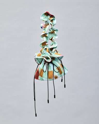 Wanda Handpleated Bag in Sven