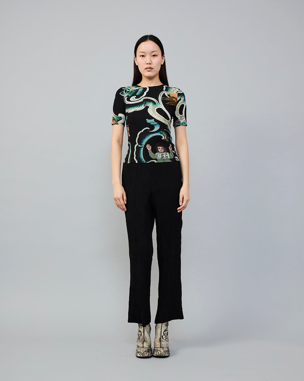 Sui Jersey Top in Quentin