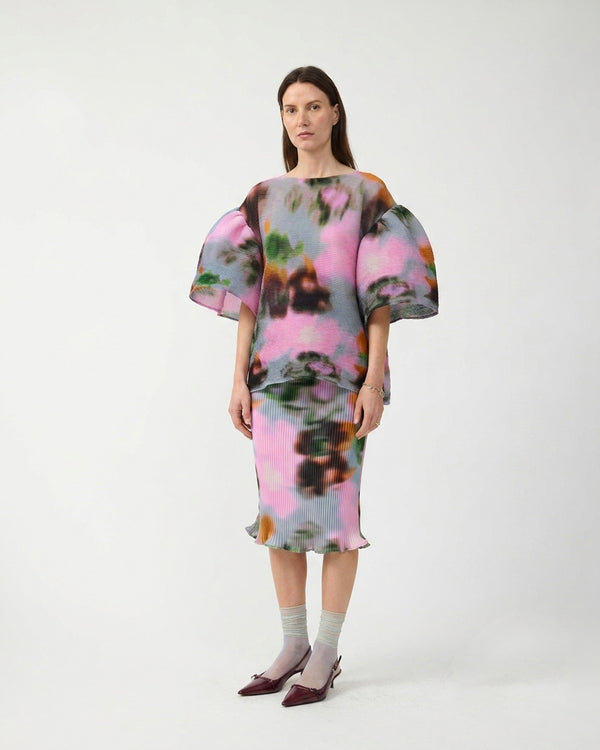 Robin Handpleated Top in Maris
