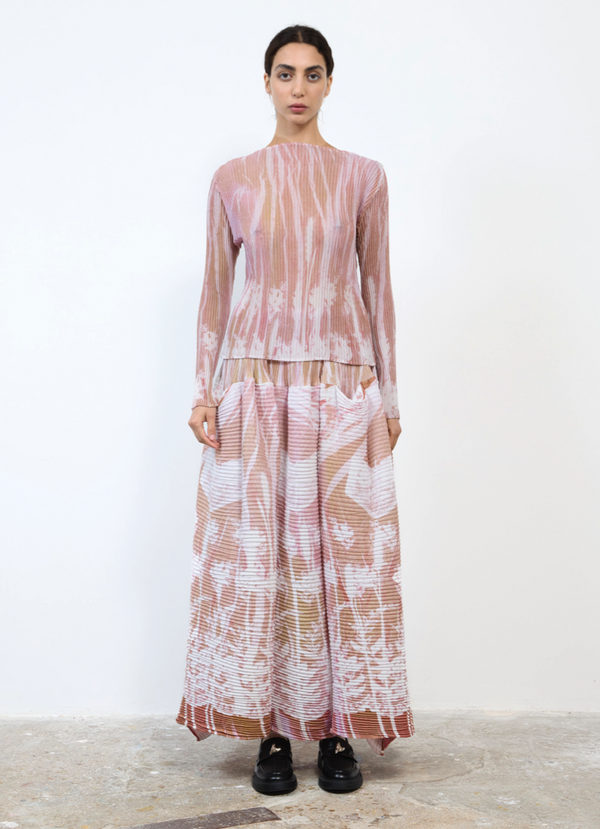 LEE PLEATED TOP IN APO