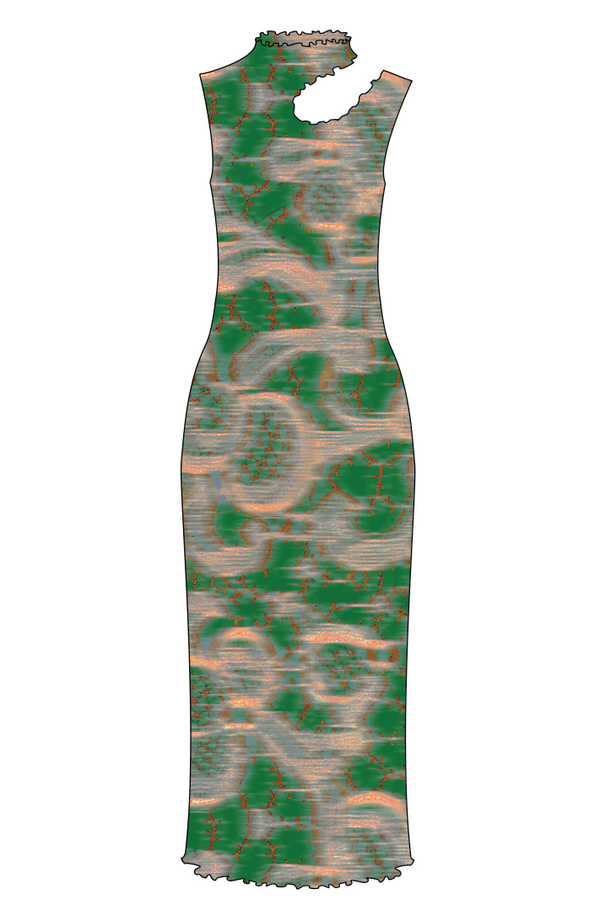 TITO SMOCKED DRESS IN GALLIA