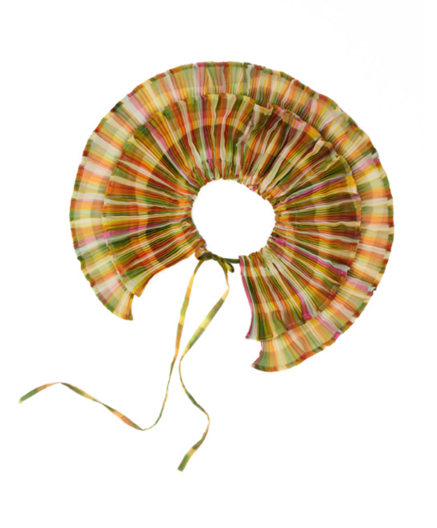 WINNIE PLEATED COLLAR IN TAREK