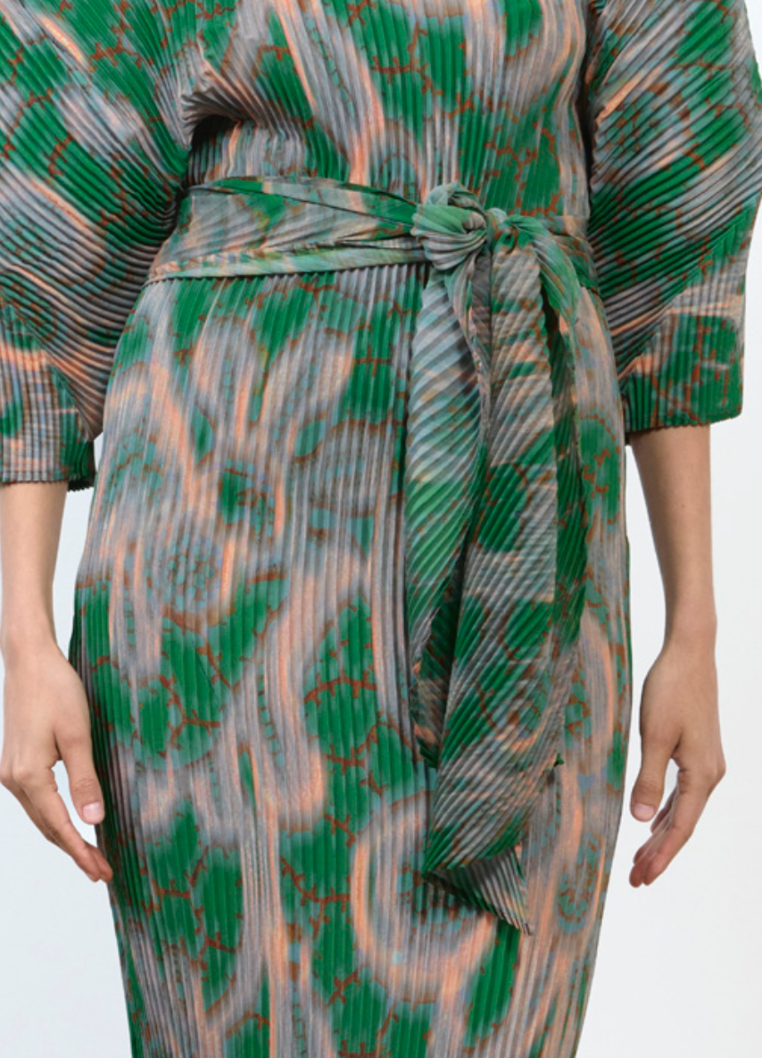 WOLFGANG PLEATED SCARF/BELT IN GALLIA