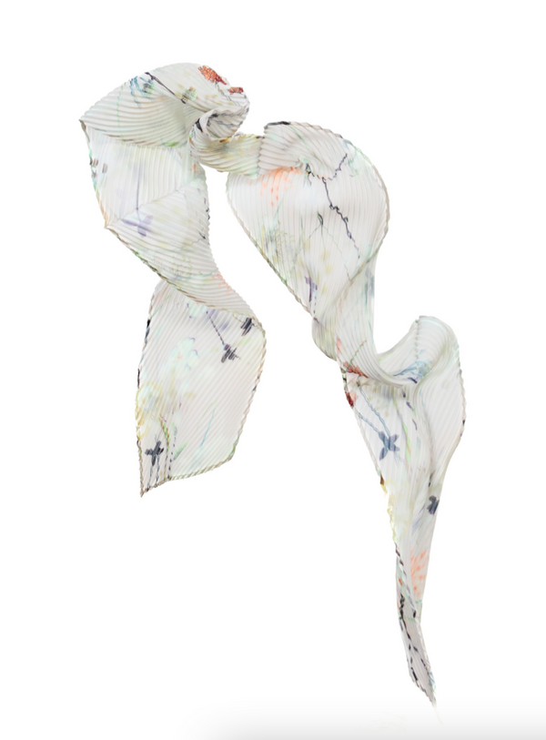 WOLFGANG PLEATED SCARF/BELT IN FRANCES