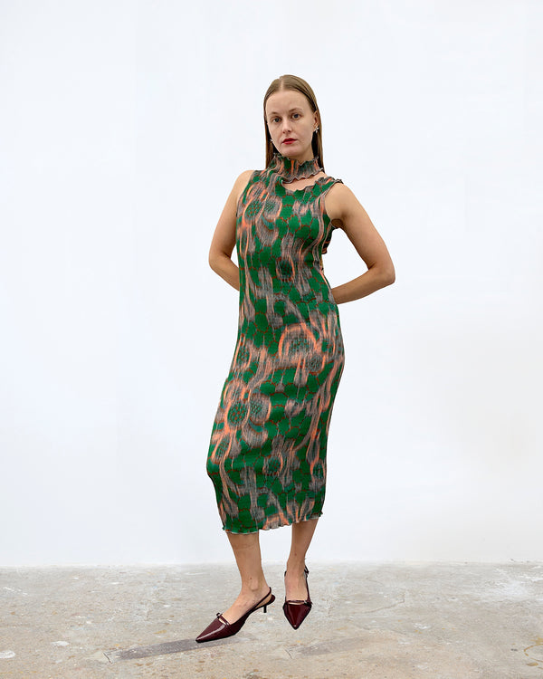 TITO SMOCKED DRESS IN GALLIA
