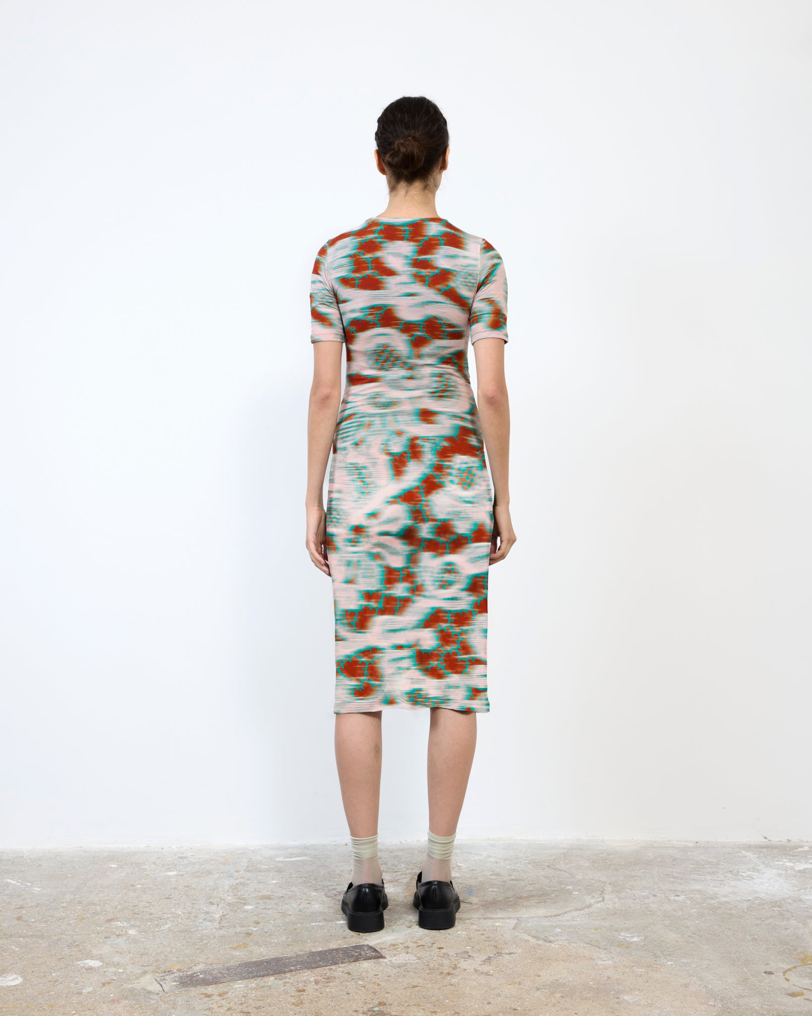 JONA JERSEY DRESS IN GALLIA