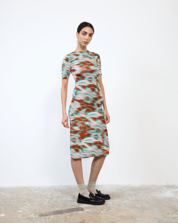 JONA JERSEY DRESS IN GALLIA