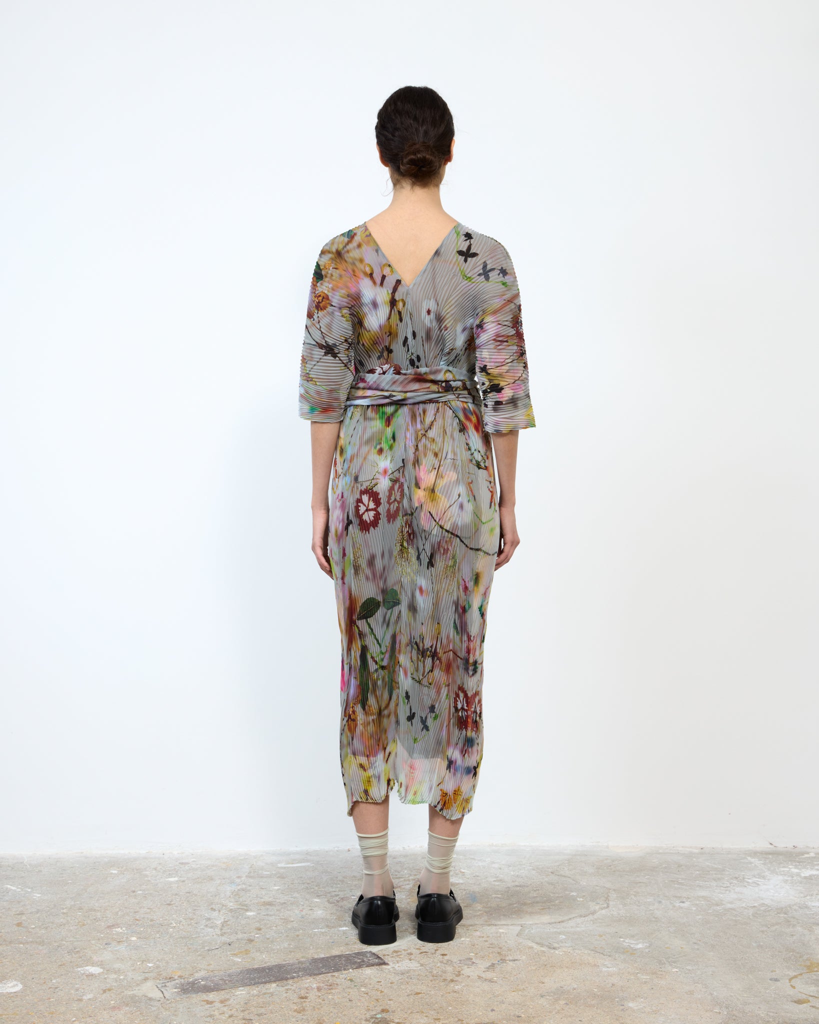 HANDPLEATED STACY KAFTAN IN FRANCES