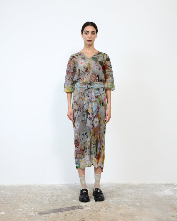 HANDPLEATED STACY KAFTAN IN FRANCES