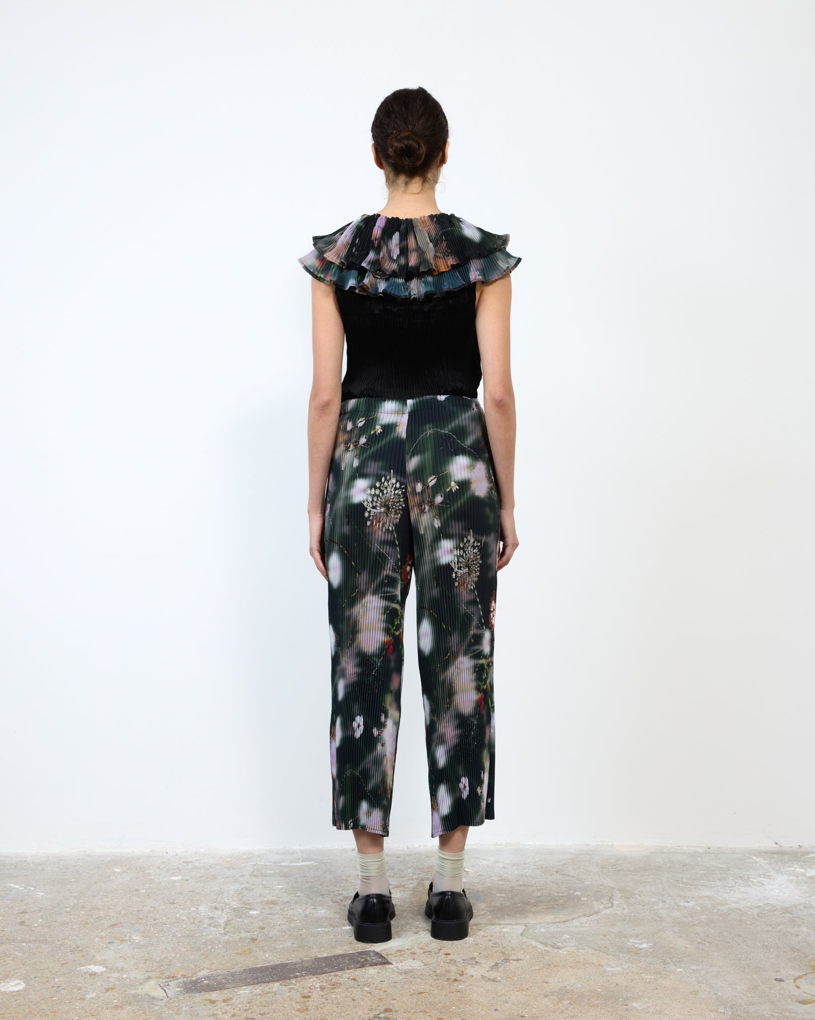WINNIE PLEATED COLLAR IN FRANCES