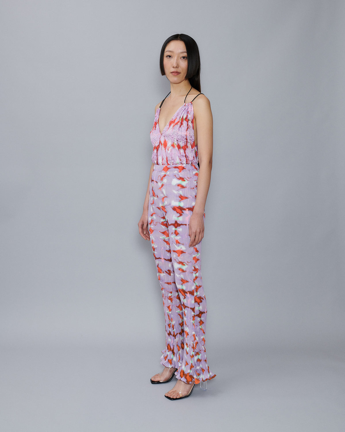 Rose Trousers in Lilac Wallace