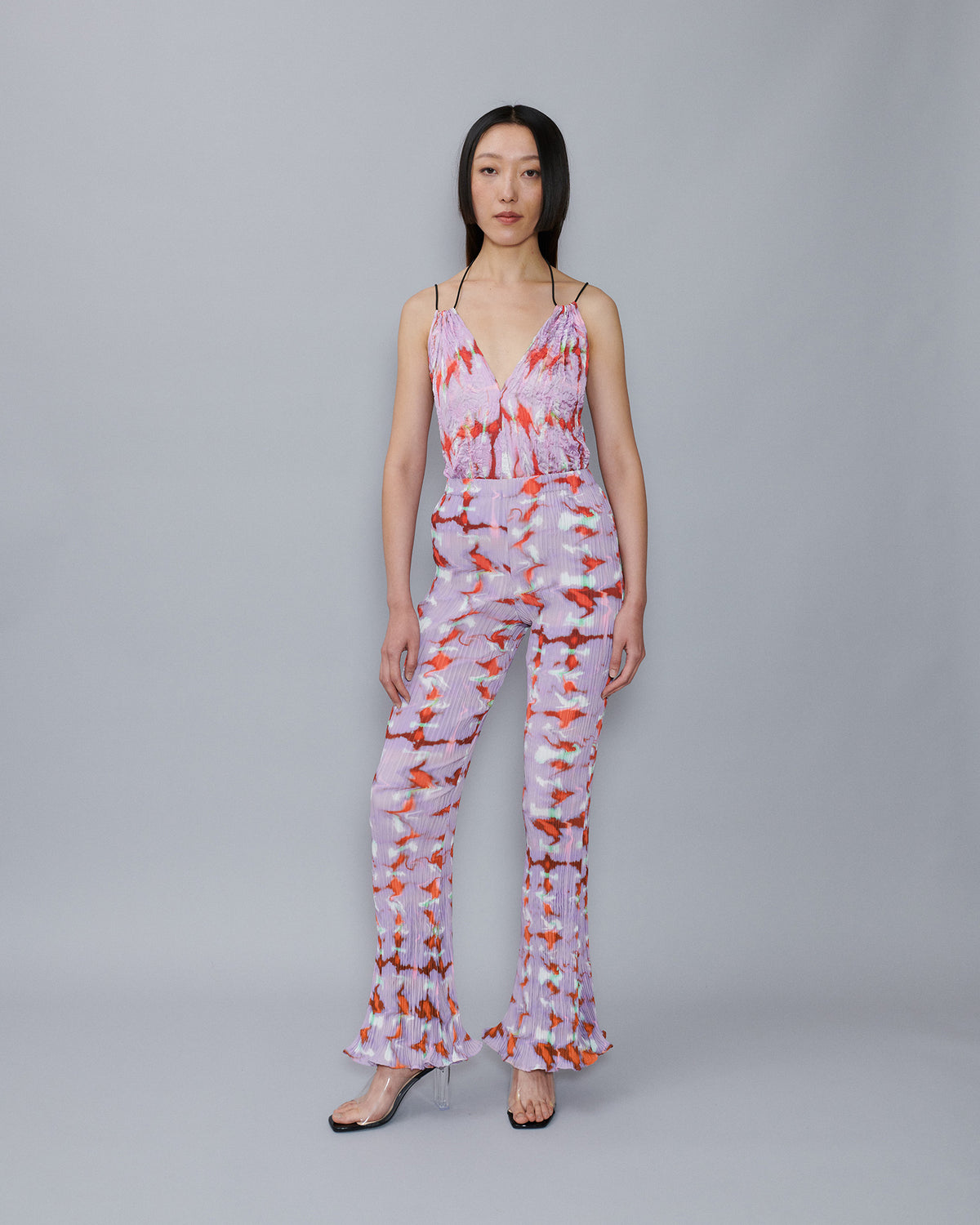 Rose Trousers in Lilac Wallace
