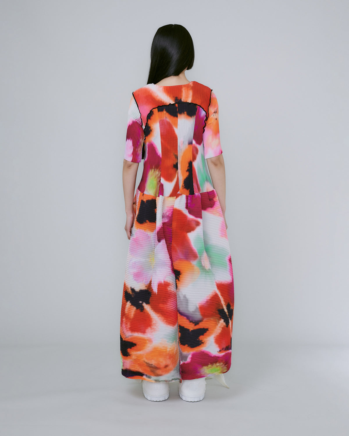 Uma Handpleated Dress in Odin